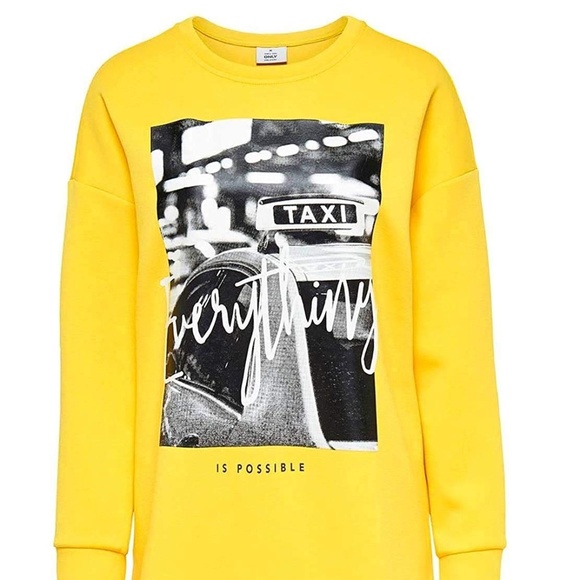 Yellow TAXI Sweatshirt - Picture 3 of 8